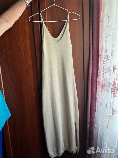 Платье вязаное женское ручная работа