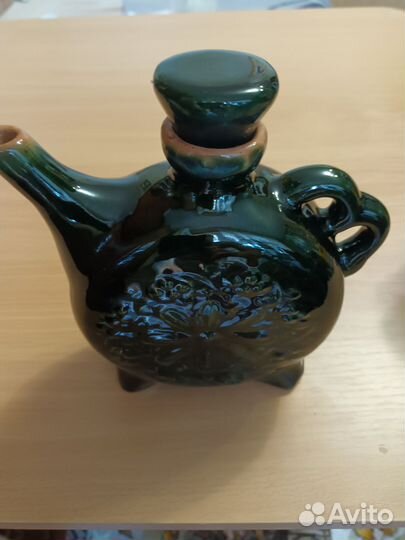 Глиняный кувшин для вина СССР