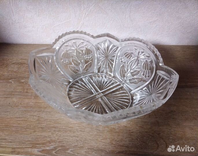 Ваза хрустальная СССР