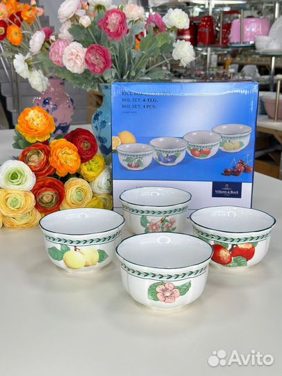 Набор пиал из 4 штук Villeroy&Boch