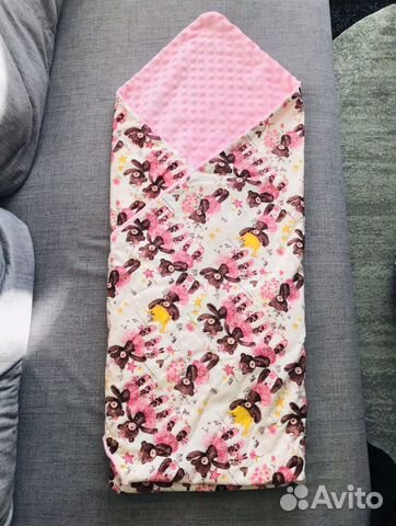 Конверт одеяло на выписку ручной работы