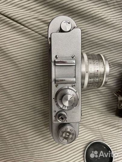 Фотоаппарат зоркий 4 с объективом Индустар