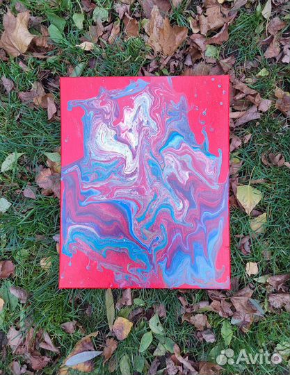 Картина. Яшма и малахит