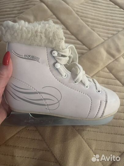 Коньки с двумя лезвиями двухполозные 30