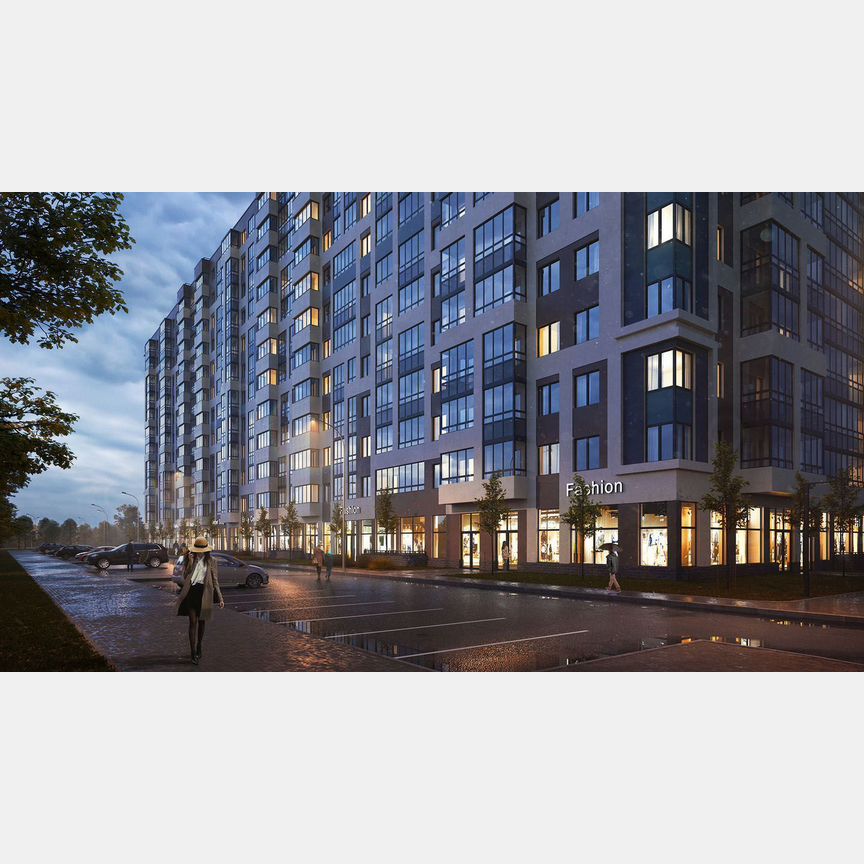 Квартира-студия, 30,3 м², 1/12 эт.