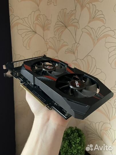 Видеокарта Asus GTX 1050 ti 4GB + копмлектующие