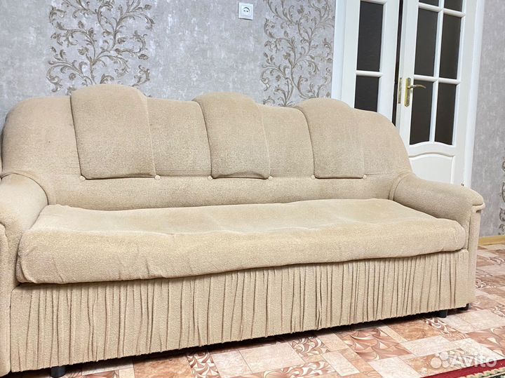 Диван и 2 кресла б/у