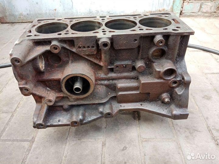 Блок цилиндров рено логан 1.4-1.6 8кл. +0.5
