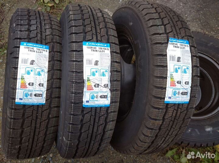 Шина 195r14c новая