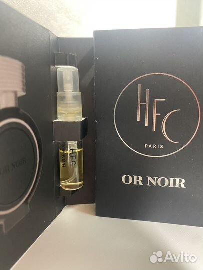 Or Noir Haute Fragrance Company HFC пробник