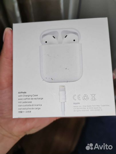 Беспроводные наушники apple airpods 2