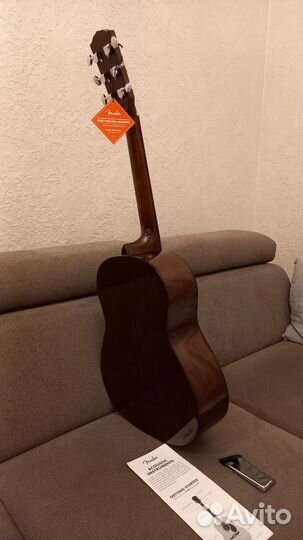 Акустическая гитара fender fa-15 steel 3/4
