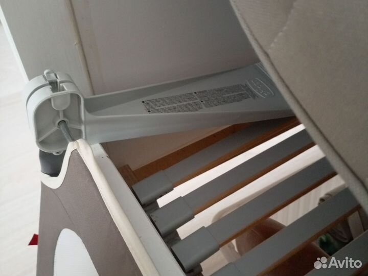 Chicco Барьер на кроватку 135 см, 135 см, серый