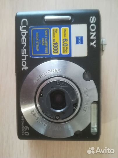 Компактный фотоаппарат sony cyber shot