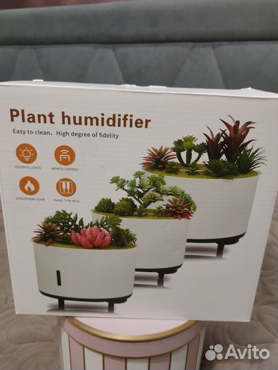 Увлажнитель воздуха с Bluetooth колонкой (ночник)