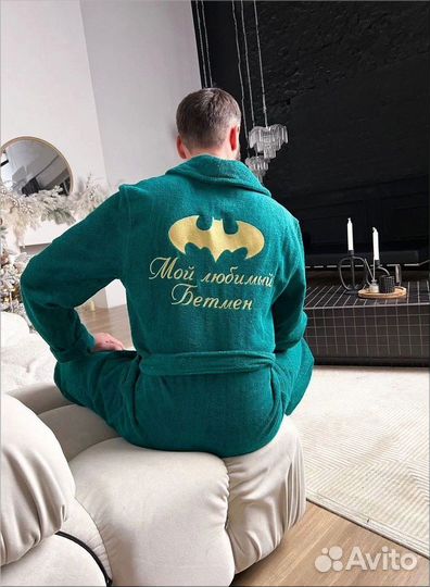 Халат мужской махровый