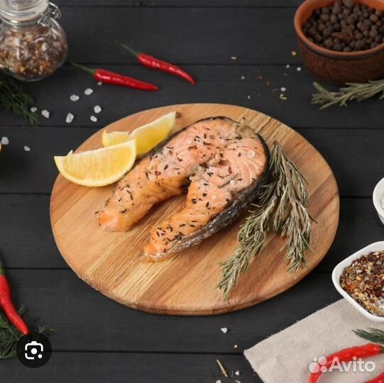 Доска разделочная круглая