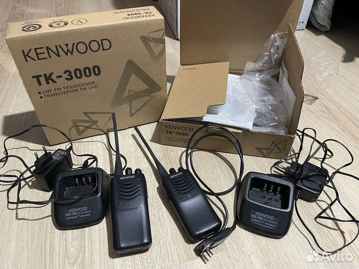Комплект раций Kenwood 3000