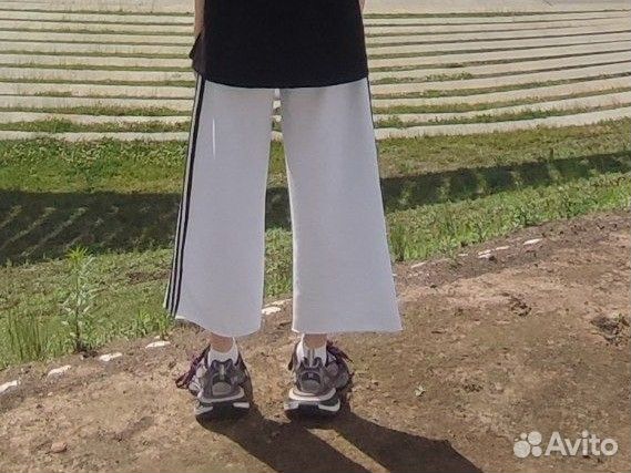 Adidas Juzo штаны белые/черные