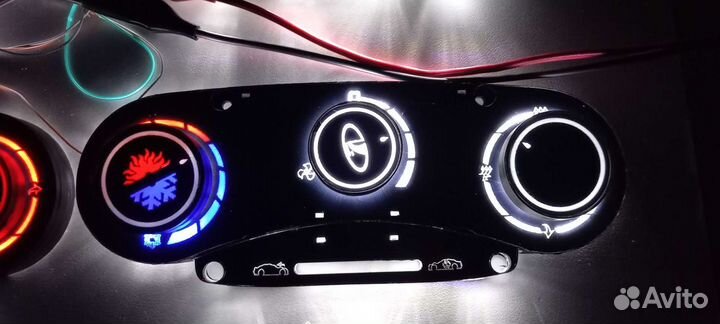 Светодиодные блоки печки Калина 1,Гранта