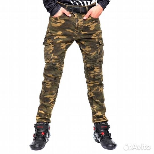 Мотоджинсы Komine UBS06 (камуфляж)