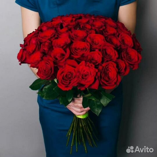 Букет 35 красных роз Букет Иркутск