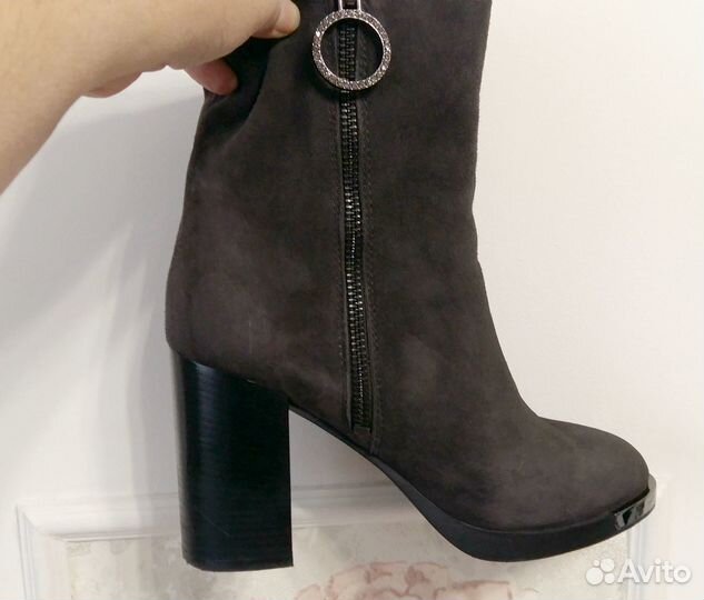 Сапоги осень весна женские 38 бу