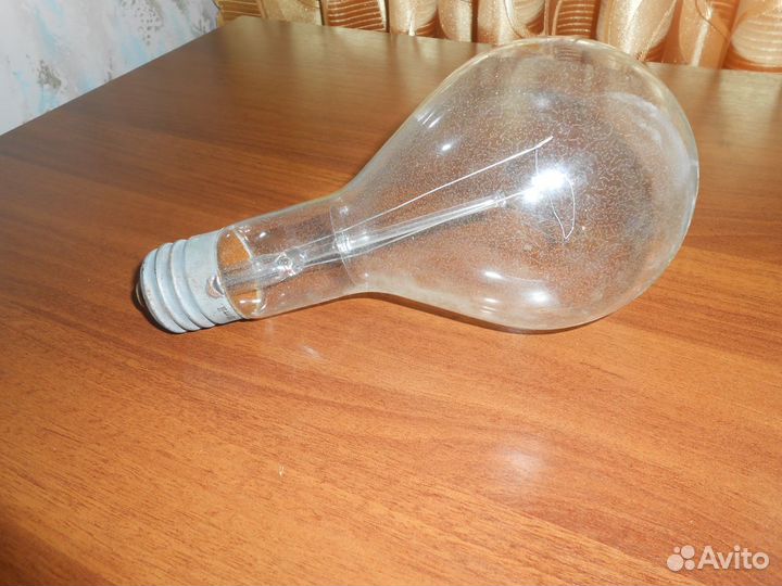 Лампочка накаливания СССР, Е40, 500 Ватт