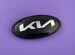 Эмблема Kia нового образца значок 13 см Киа