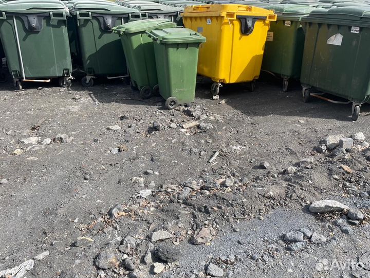 Евроконтейнер 1100 л (контейнер для мусора)