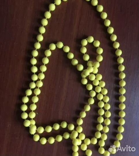 Бусы винтажные, бутоньерка, платье СССР