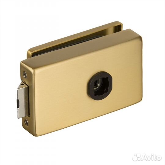 Замок для стеклянной двери гладкий