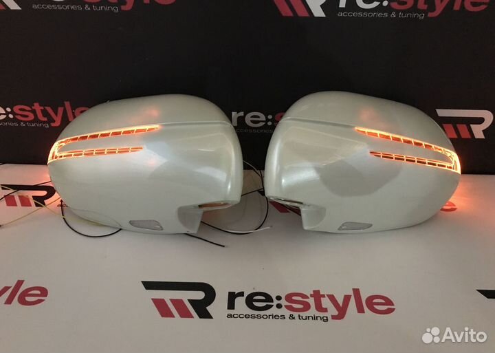 Накладки на зеркала Land Cruiser Prado 120 S412