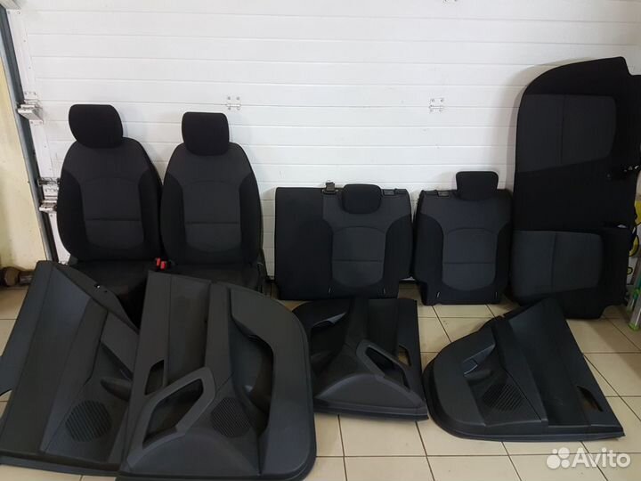 Салон, сиденья ткань Hyundai Creta 2016 - 2020