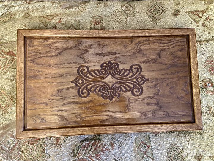 Нарды резные «Соколиная Охота» ручной работы