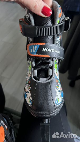 Коньки детские раздвижные 26-31