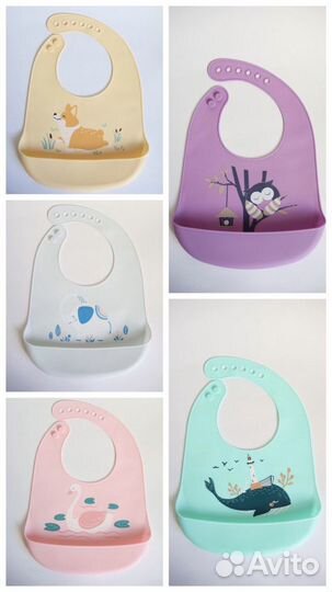 Силиконовые нагрудники