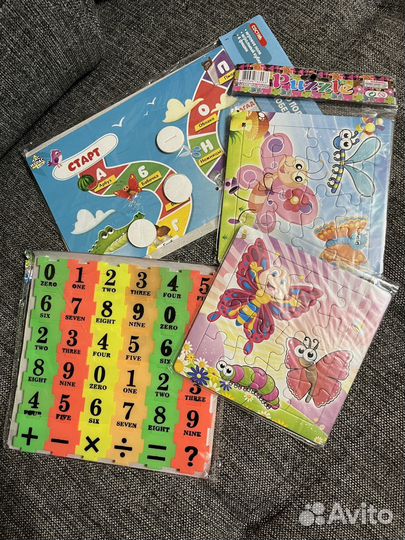 Развивающие игрушки пакетом