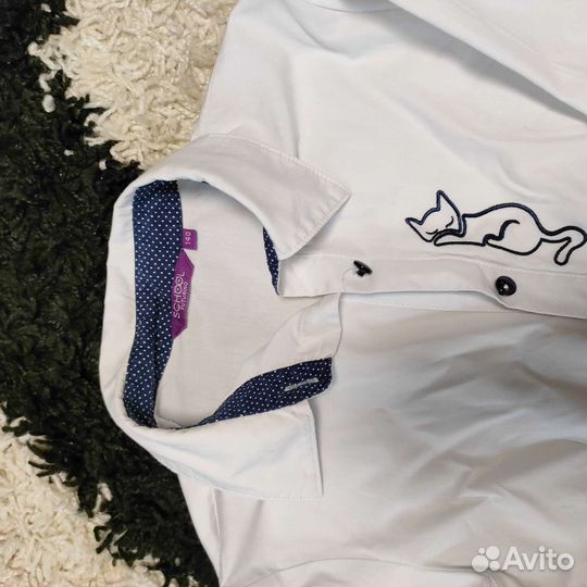 Блузки школьные 122 128