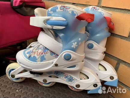 Ролики Flora Blue