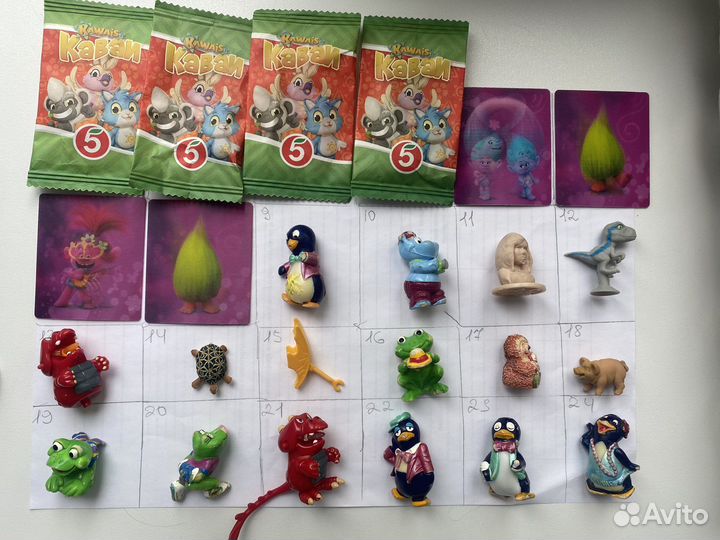 Игрушки из киндера
