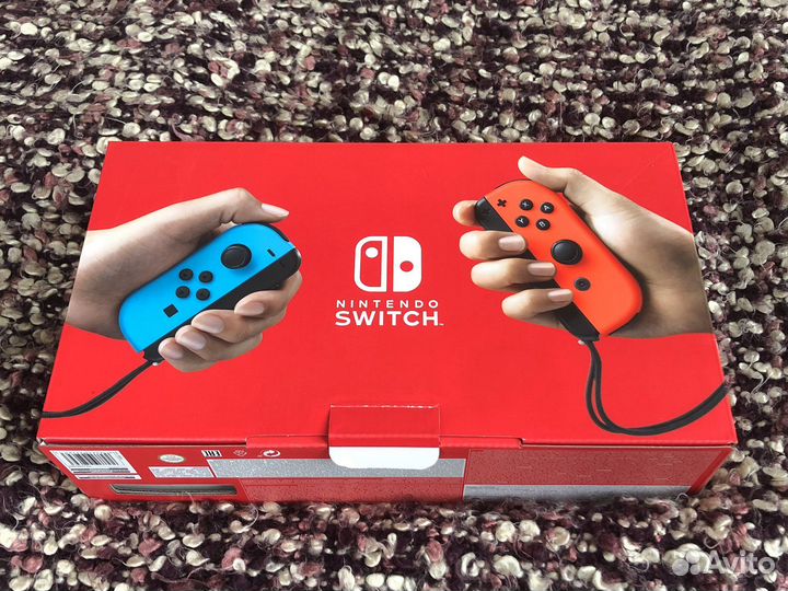 Nintendo switch проктичесеки новая
