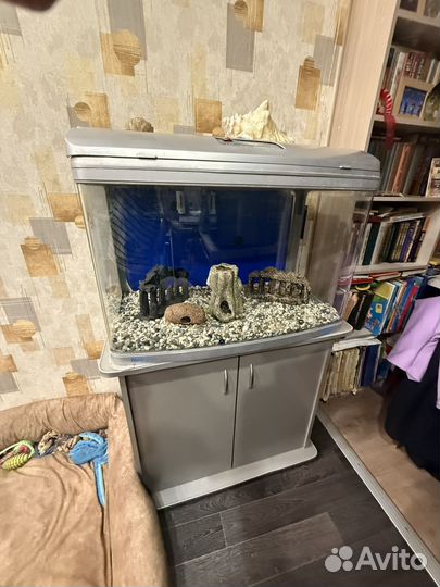Аквариум с тумбой 150 литров