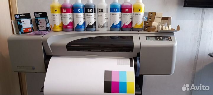 Широкоформатный принтер, плоттер HP designjet 500