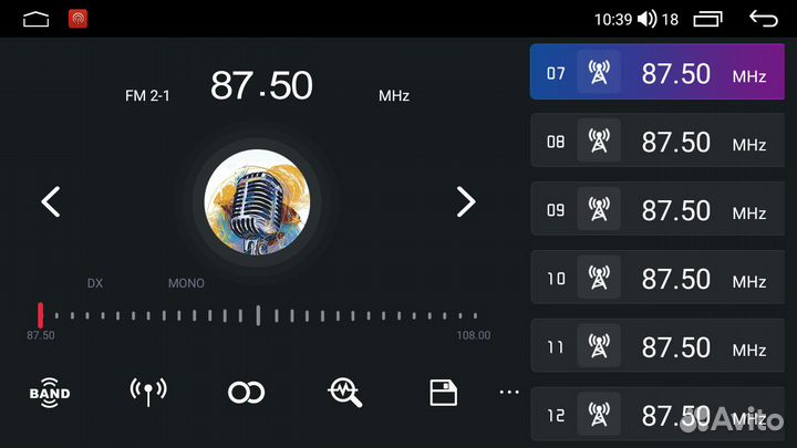 Магнитола Parafar VW Multivan 2003-2015 Android