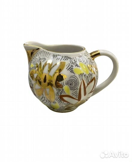 Чайный сервиз Золотые Ромашки 