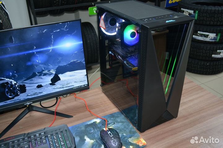 Компьютер 8 ядер +16 ddr3 + RX570 Игровой