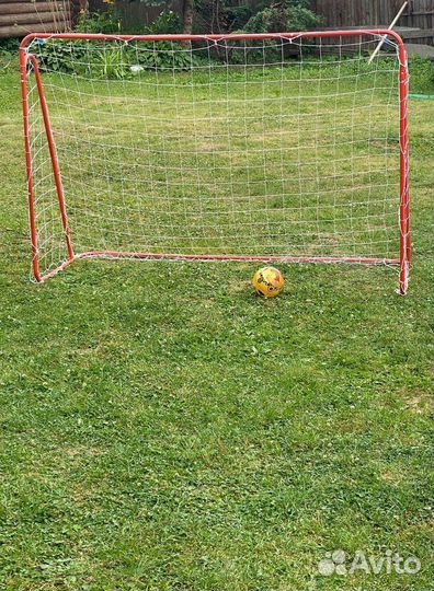 Футбольные ворота детские с экраном