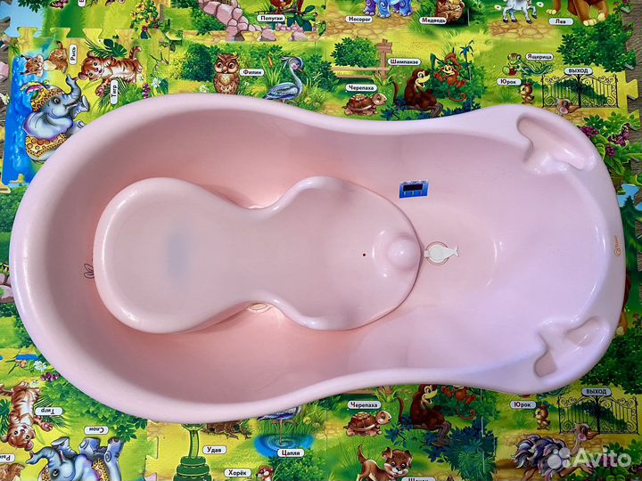 Ванночка с горкой, сиденье в ванную