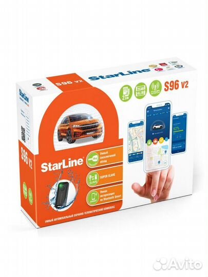 Автосигнализация StarLine S 96 v2 BT GSM/GPS